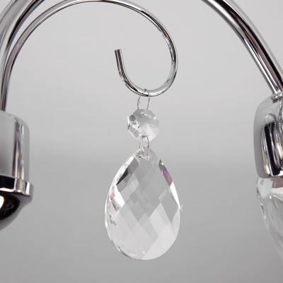 Люстра потолочная Eurosvet Norene 30157/8 хром Люстра потолочная Eurosvet Norene 30157/8 хром