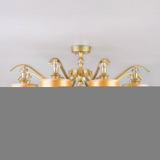 Люстра потолочная Eurosvet Ofelia 60070/8 серебряный