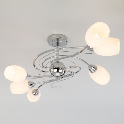 Люстра потолочная Eurosvet Savanna 70036/6 хром Люстра потолочная Eurosvet Savanna 70036/6 хром