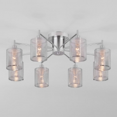 Люстра потолочная Eurosvet Tela 70109/8 хром