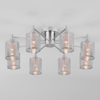 Люстра потолочная Eurosvet Tela 70109/8 хром