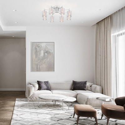 Люстра потолочная Eurosvet Tela 70109/8 хром