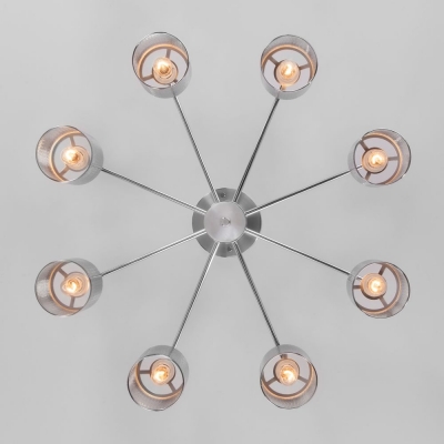 Люстра потолочная Eurosvet Tela 70109/8 хром