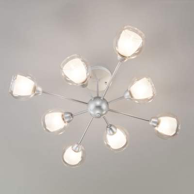 Люстра потолочная Eurosvet Vivien 30163/8 матовое серебро Люстра потолочная Eurosvet Vivien 30163/8 матовое серебро