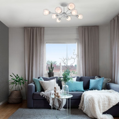 Люстра потолочная Eurosvet Vivien 30163/8 матовое серебро Люстра потолочная Eurosvet Vivien 30163/8 матовое серебро