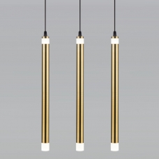 Подвесной светодиодный светильник Eurosvet Maestro 50133/3 LED черный