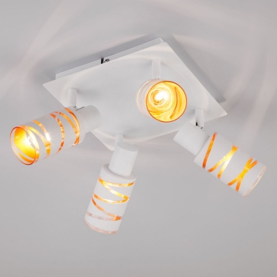 Потолочный светильник Eurosvet Flute 20085/4 белый Потолочный светильник Eurosvet Flute 20085/4 белый