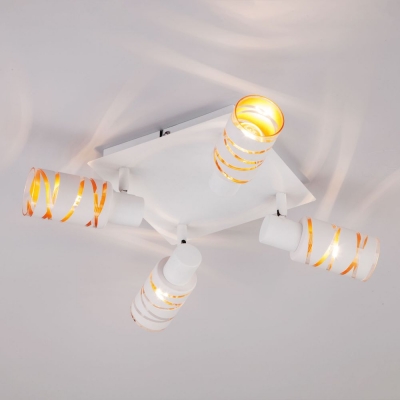 Потолочный светильник Eurosvet Flute 20085/4 белый Потолочный светильник Eurosvet Flute 20085/4 белый