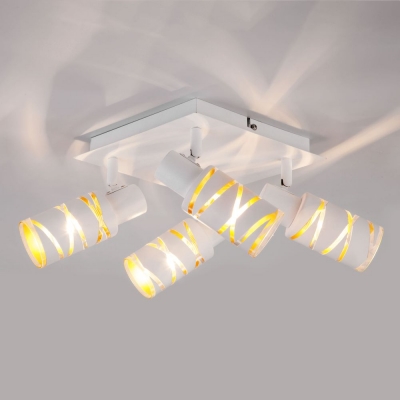 Потолочный светильник Eurosvet Flute 20085/4 белый Потолочный светильник Eurosvet Flute 20085/4 белый