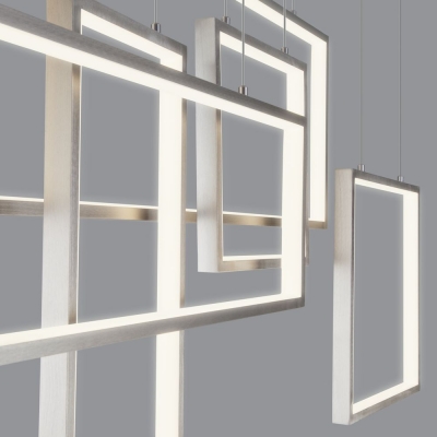 Светодиодная люстра Eurosvet Direct 90178/5 сатинированный никель