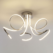 Светодиодная люстра Eurosvet Supreme 90068/5 хром