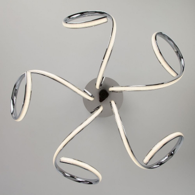 Светодиодная люстра Eurosvet Supreme 90068/5 хром Светодиодная люстра Eurosvet Supreme 90068/5 хром