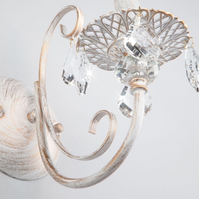 Бра Eurosvet Alda 3305/1 белый с золотом