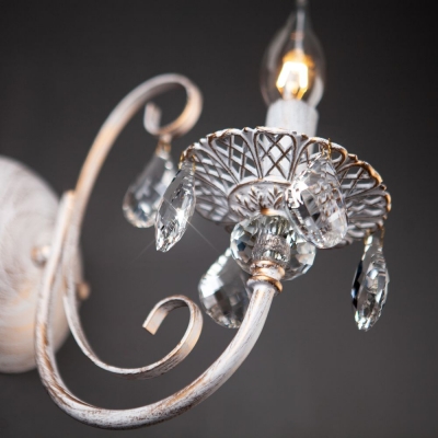 Бра Eurosvet Alda 3305/1 белый с золотом