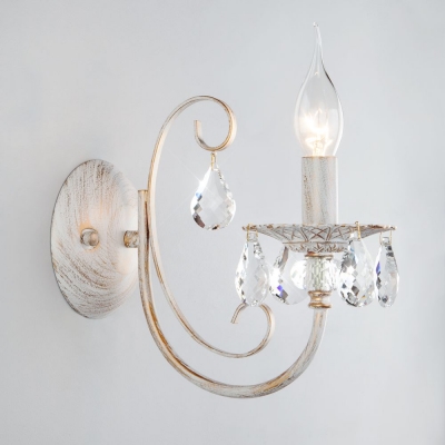 Бра Eurosvet Alda 3305/1 белый с золотом