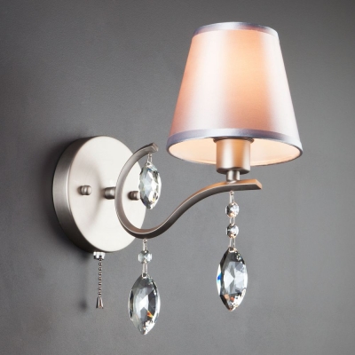 Бра Eurosvet Aurelia 10089/1 сатинированный никель Бра Eurosvet Aurelia 10089/1 сатинированный никель