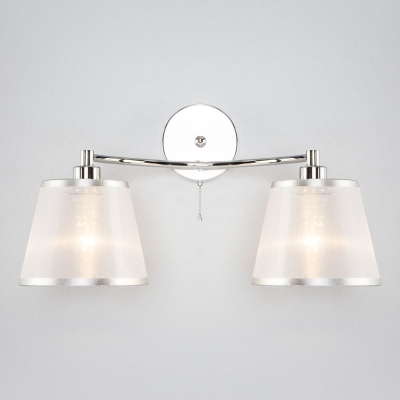 Двойное бра Eurosvet Cornetto 60094/2 хром