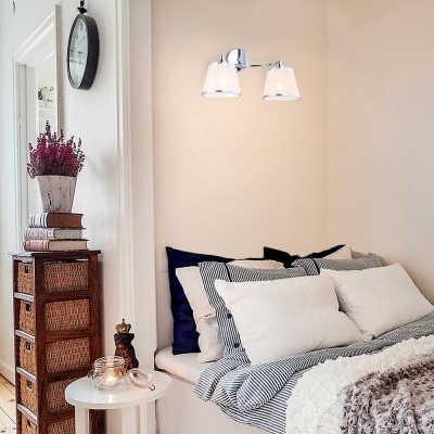 Двойное бра Eurosvet Cornetto 60094/2 хром Двойное бра Eurosvet Cornetto 60094/2 хром