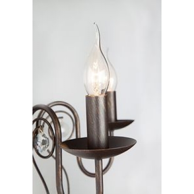 Двойное бра Eurosvet Tomas 60018/2 чёрный Двойное бра Eurosvet Tomas 60018/2 чёрный