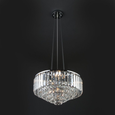 Хрустальная люстра Eurosvet Torreta 10105/5 хром Хрустальная люстра Eurosvet Torreta 10105/5 хром