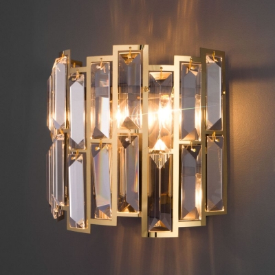 Хрустальное бра Bogate's Zolletta 313/2 золото;чёрный Хрустальное бра Bogate's Zolletta 313/2 золото;чёрный