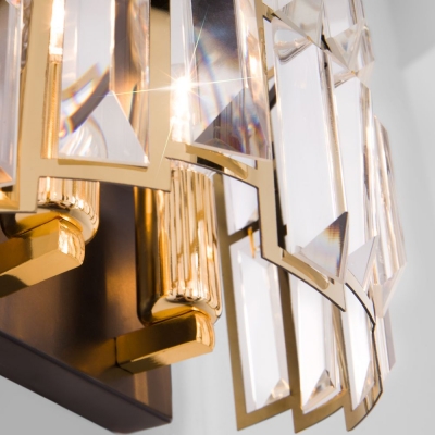 Хрустальное бра Bogate's Zolletta 313/2 золото;чёрный Хрустальное бра Bogate's Zolletta 313/2 золото;чёрный