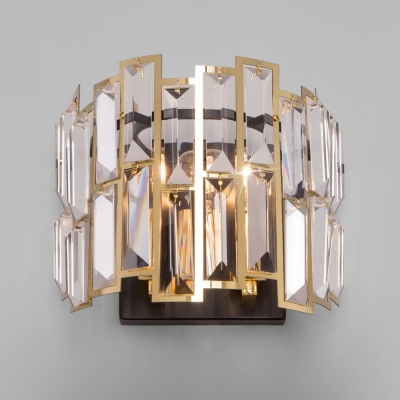 Хрустальное бра Bogate's Zolletta 313/2 золото;чёрный Хрустальное бра Bogate's Zolletta 313/2 золото;чёрный