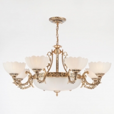 Люстра Eurosvet Bela 6051/8+3 античная бронза