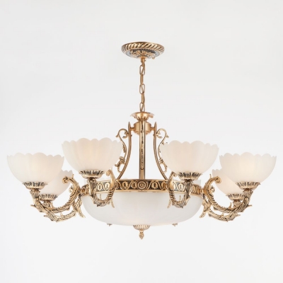 Люстра Eurosvet Bela 6051/8+3 античная бронза