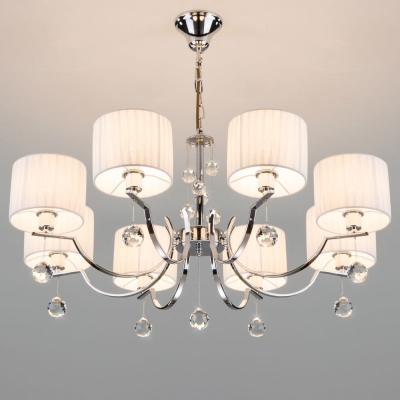 Люстра Eurosvet Napoli 60095/8 хром Люстра Eurosvet Napoli 60095/8 хром