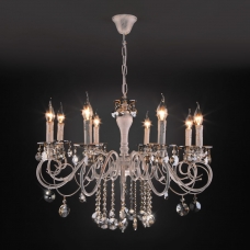 Люстра Eurosvet Ravenna 10104/8 белый с золотом