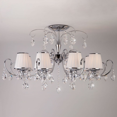 Люстра Eurosvet Rosalva 10021/8 хром Люстра Eurosvet Rosalva 10021/8 хром