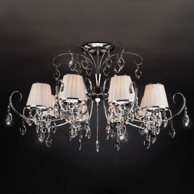 Люстра Eurosvet Rosalva 10021/8 хром Люстра Eurosvet Rosalva 10021/8 хром