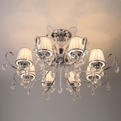 Люстра Eurosvet Rosalva 10021/8 хром Люстра Eurosvet Rosalva 10021/8 хром