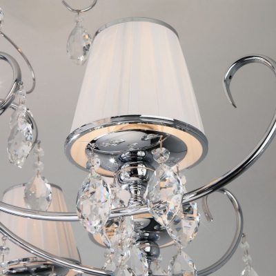 Люстра Eurosvet Rosalva 10021/8 хром Люстра Eurosvet Rosalva 10021/8 хром