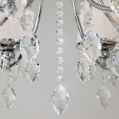 Люстра Eurosvet Rosalva 10021/8 хром Люстра Eurosvet Rosalva 10021/8 хром