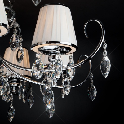 Люстра Eurosvet Rosalva 10021/8 хром Люстра Eurosvet Rosalva 10021/8 хром