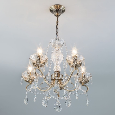 Люстра Eurosvet Teodore 10103/5 хром Люстра Eurosvet Teodore 10103/5 хром