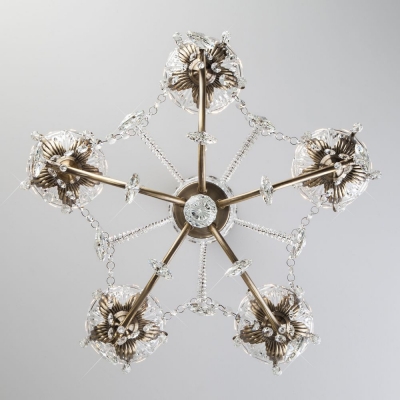 Люстра Eurosvet Teodore 10103/5 хром Люстра Eurosvet Teodore 10103/5 хром