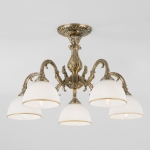 Люстра потолочная Eurosvet Caldera 60106/5 античная бронза