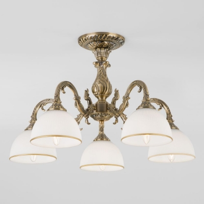 Люстра потолочная Eurosvet Caldera 60106/5 античная бронза