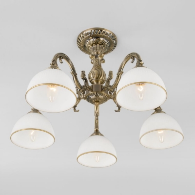 Люстра потолочная Eurosvet Caldera 60106/5 античная бронза Люстра потолочная Eurosvet Caldera 60106/5 античная бронза