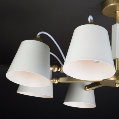 Люстра потолочная Eurosvet Frozen 70083/8 перламутровое золото