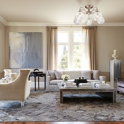 Люстра потолочная Eurosvet Kristin 30139/5 античная бронза