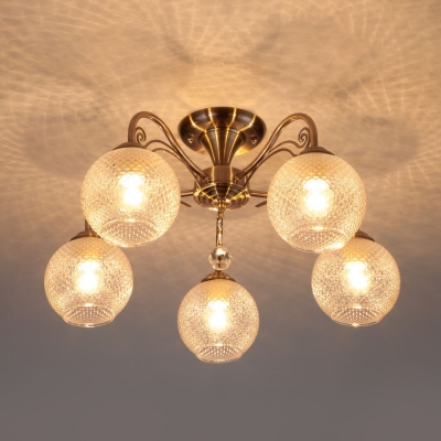 Люстра потолочная Eurosvet Kristin 30139/5 античная бронза