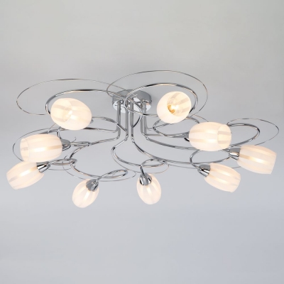 Люстра потолочная Eurosvet Luara 70040/9 хром