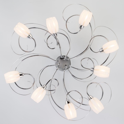 Люстра потолочная Eurosvet Luara 70040/9 хром