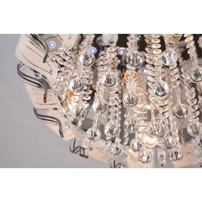 Люстра потолочная Eurosvet Soffite 80119/8 хром Люстра потолочная Eurosvet Soffite 80119/8 хром