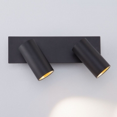 Настенный светильник Eurosvet Fleur 20066/2 LED чёрный