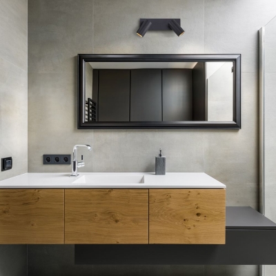 Настенный светильник Eurosvet Fleur 20066/2 LED чёрный